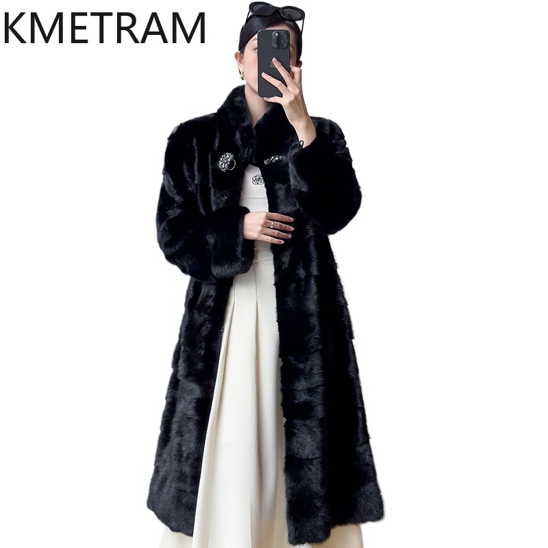 Quality Winter Clothing Jacket - Reale intero cappotto di pelliccia di