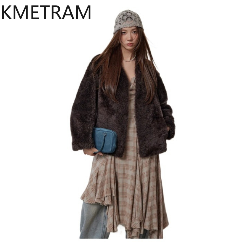 Quality Winter Clothing Jacket - Naturale Lana Lagon Pelle di Pecora