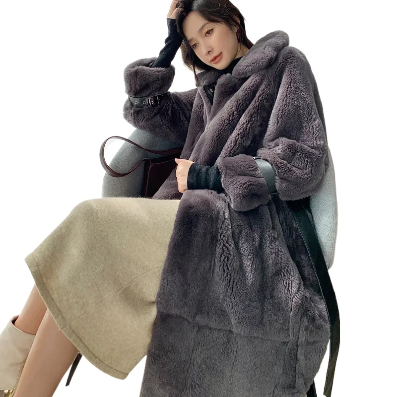 Quality Winter Clothing Jacket - Giacca femminile in vera pelliccia di