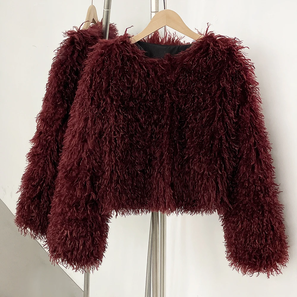 Winter Clothing Manufacturers - OFTBUY Giacca in pelliccia sintetica Cappotto