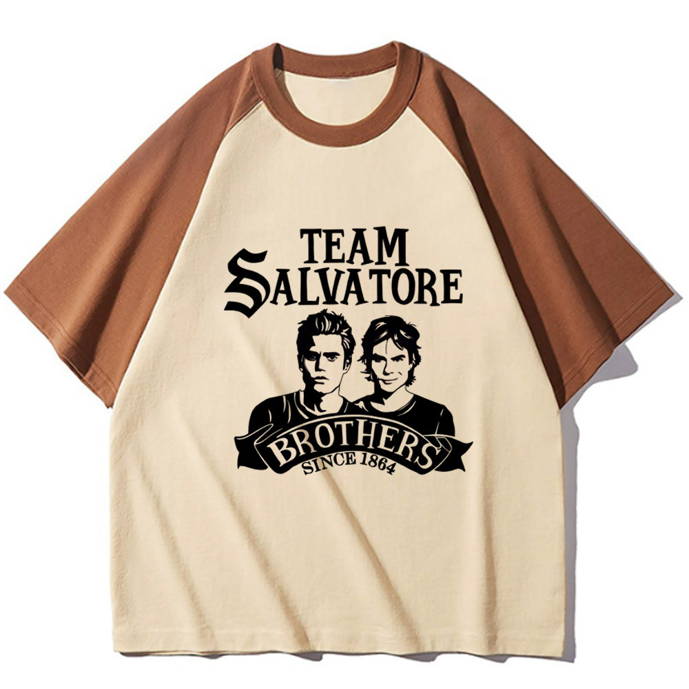 Winter Clothing Aesthetic - Damon Salvatore t-shirt teenager estetica anime