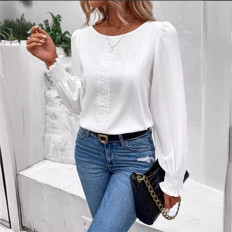 Winter Clothing Colors - Camicia a maniche lunghe da donna