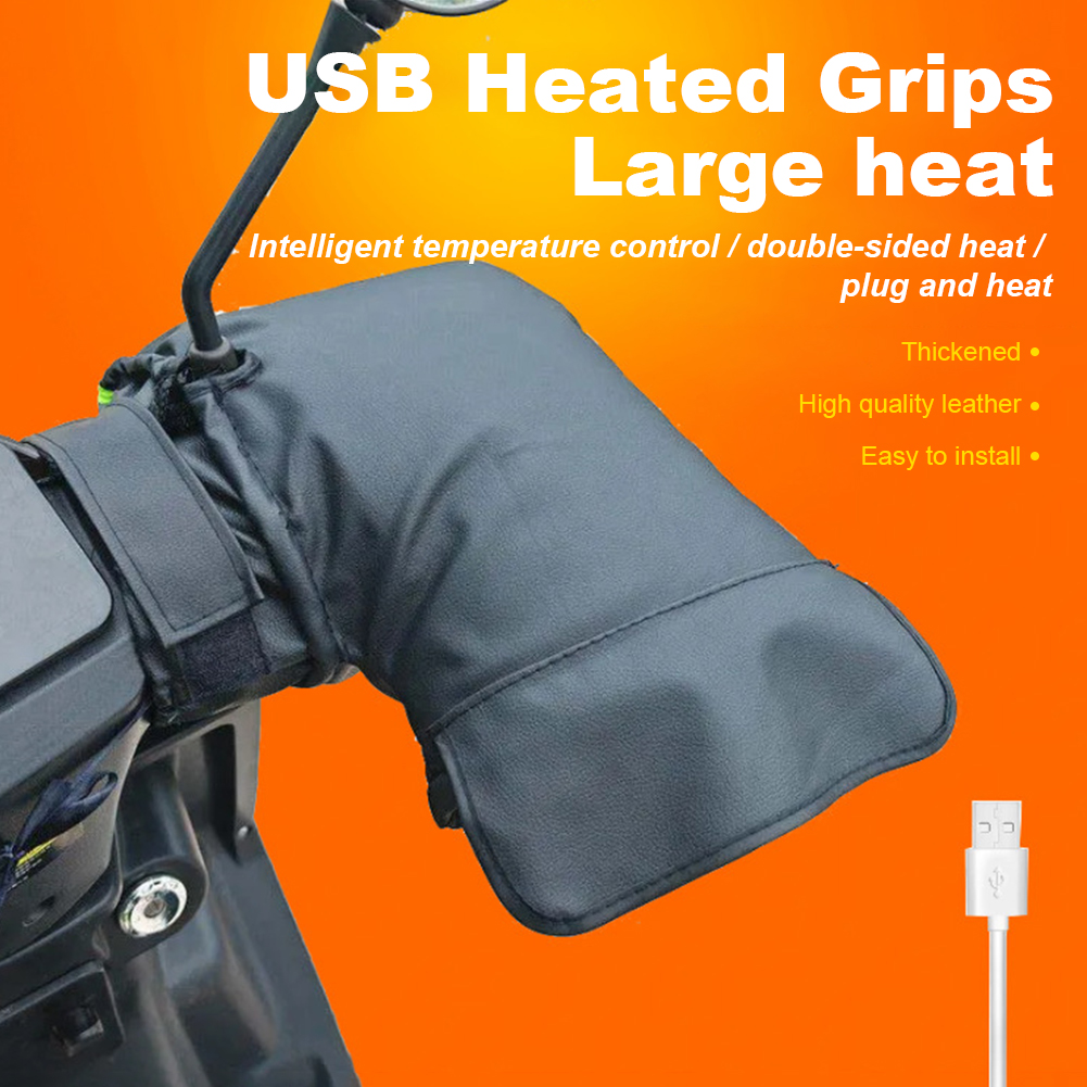 Heated Gloves Electric - Guanti da manubrio con riscaldamento elettrico