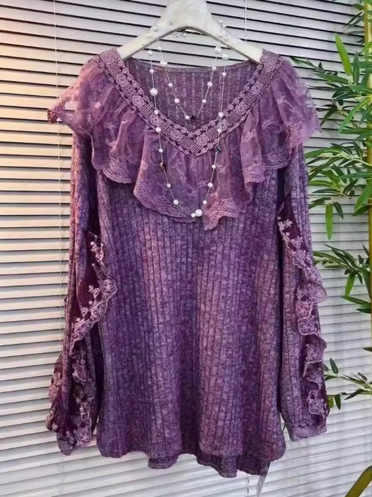 Winter Clothing Colors - Abbigliamento femminile Camicia vintage in tinta