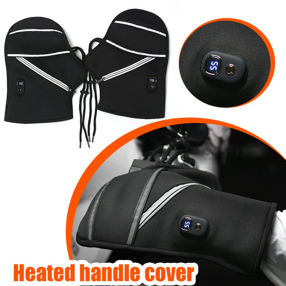 Heated Gloves Electric - Copri manubrio moto Guanti elettronici riscaldati