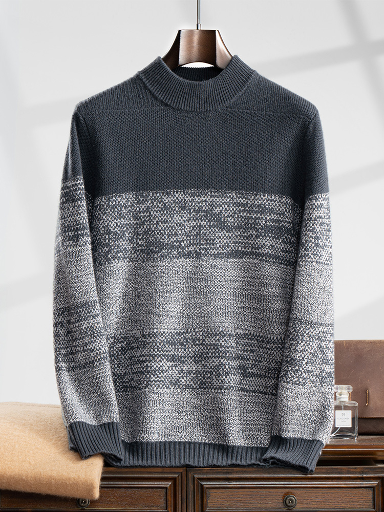 Winter Clothing Colors - Maglione da uomo in cashmere 100%