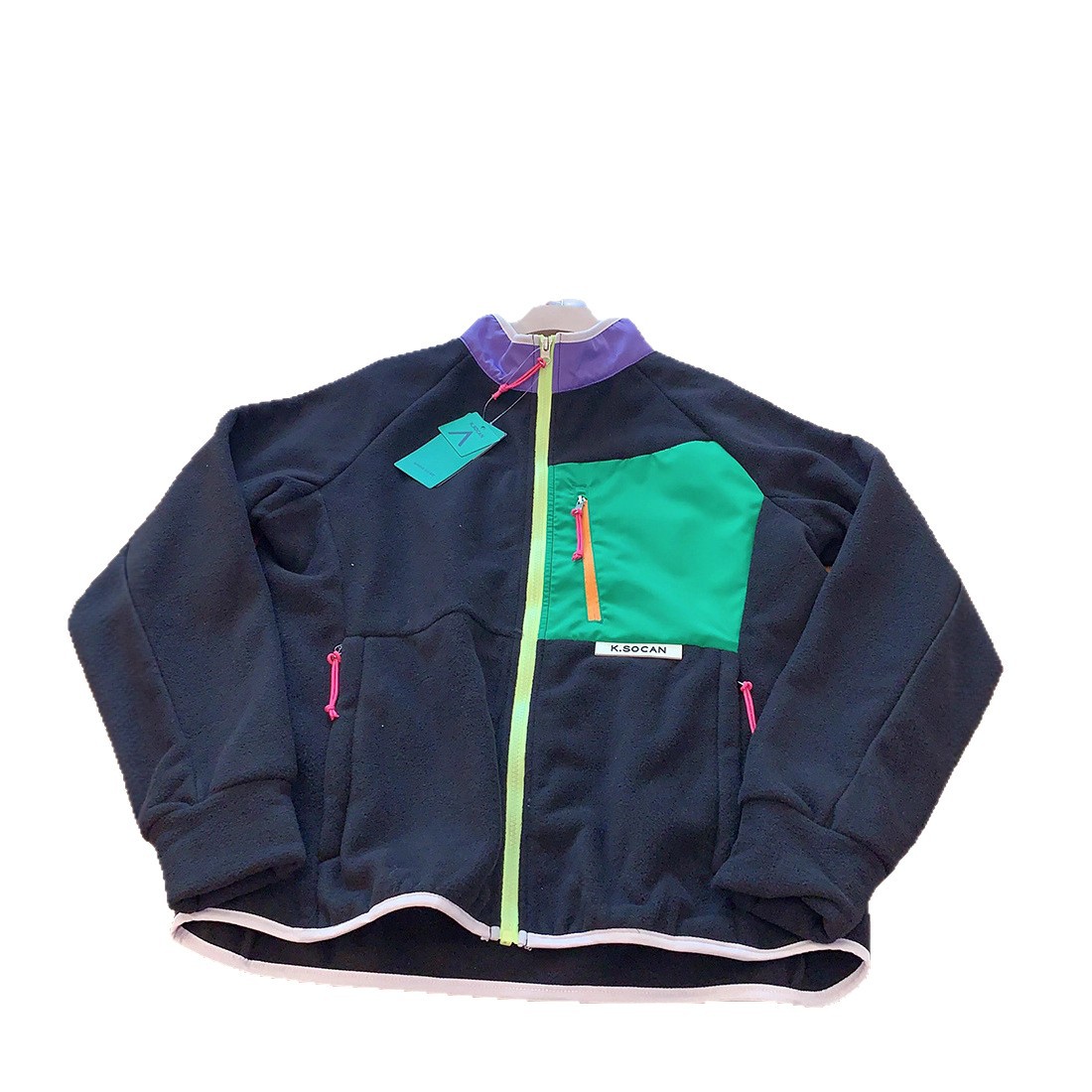 Winter Clothing Colors - Giacca in pile Donna Autunno Inverno