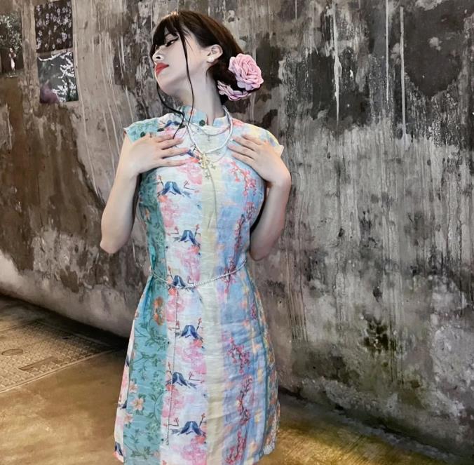 Vintage Cheongsam a vita alta  - Winter Clothing Aesthetic recensione e prezzo