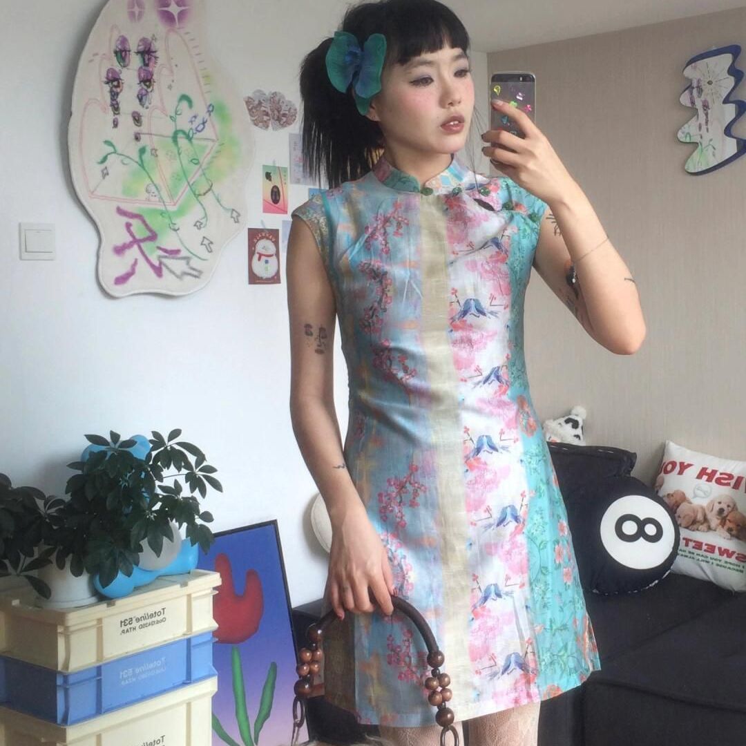 Vintage Cheongsam a vita alta  - Winter Clothing Aesthetic recensione e prezzo
