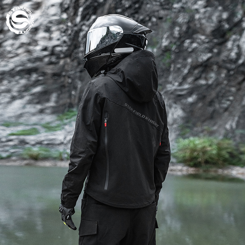 Giacca da Moto SFK Nera in Tes - Quality Winter Clothing Jacket recensione e prezzo