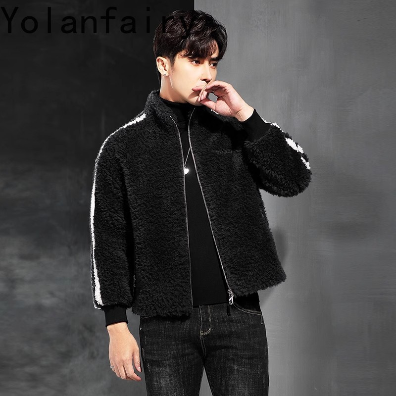YOLANFAIRY 100% lana Mens vera - Quality Winter Clothing Jacket recensione e prezzo