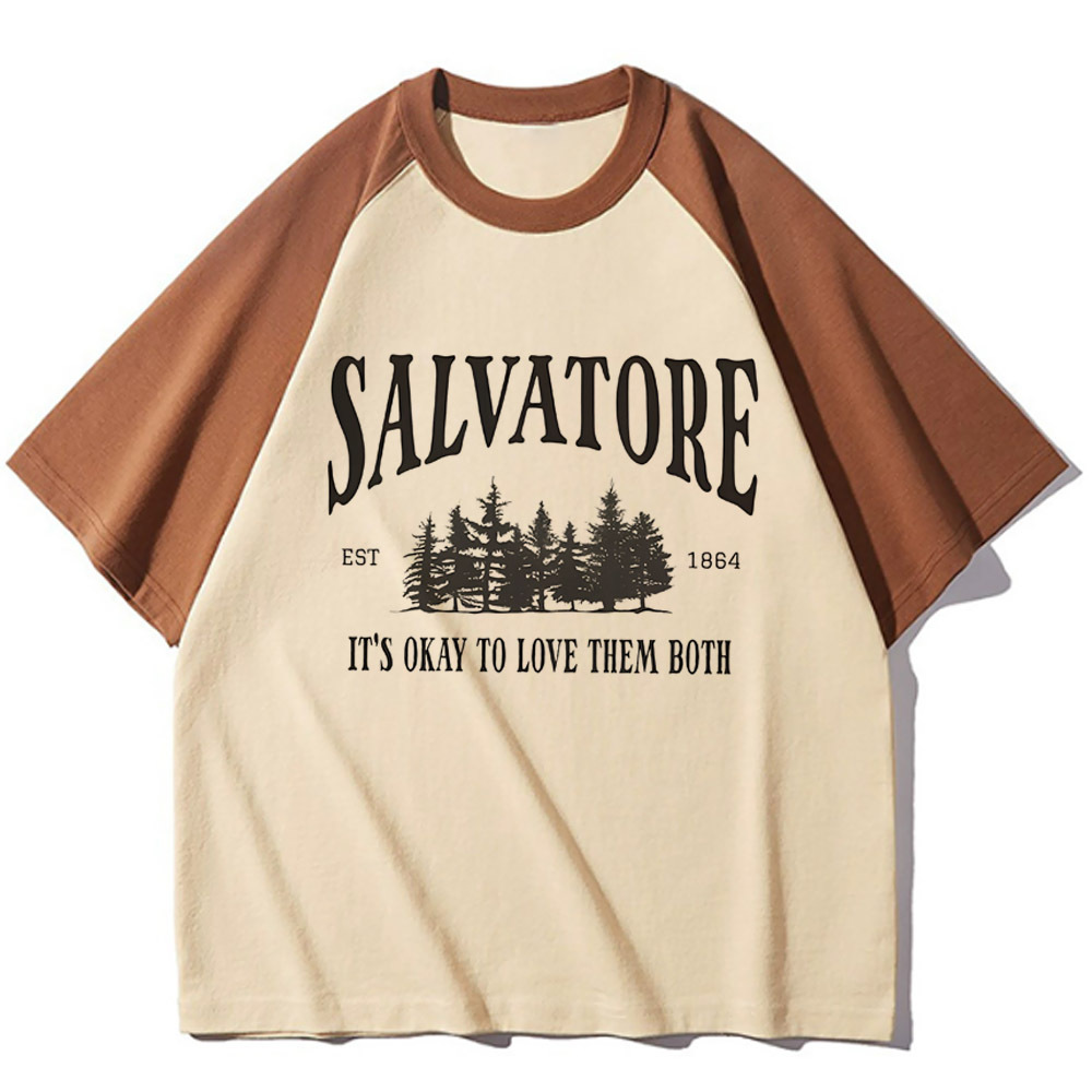 Damon Salvatore t-shirt teenag - Winter Clothing Aesthetic recensione e prezzo