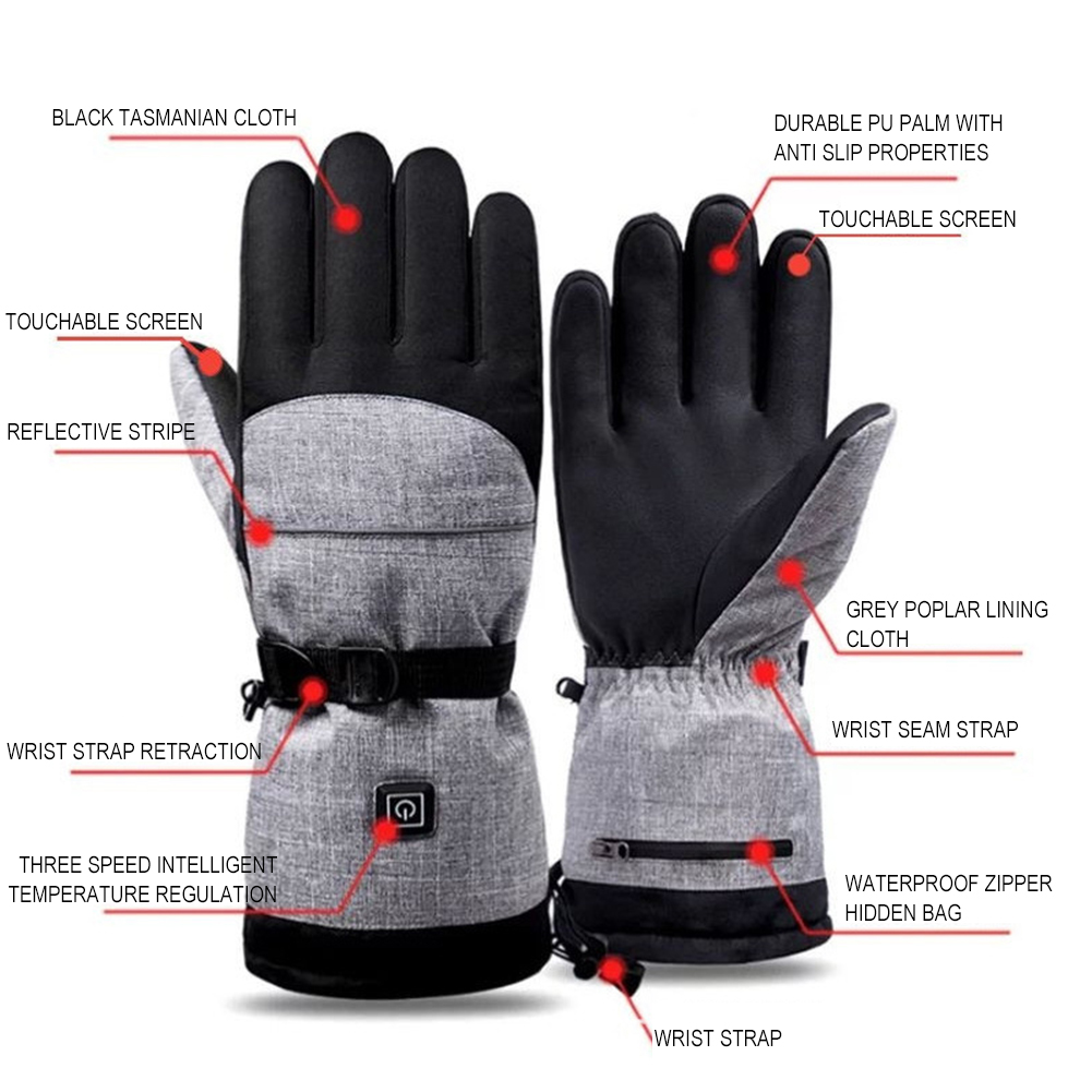 1 paio di guanti termici elett - Heated Gloves Electric recensione e prezzo
