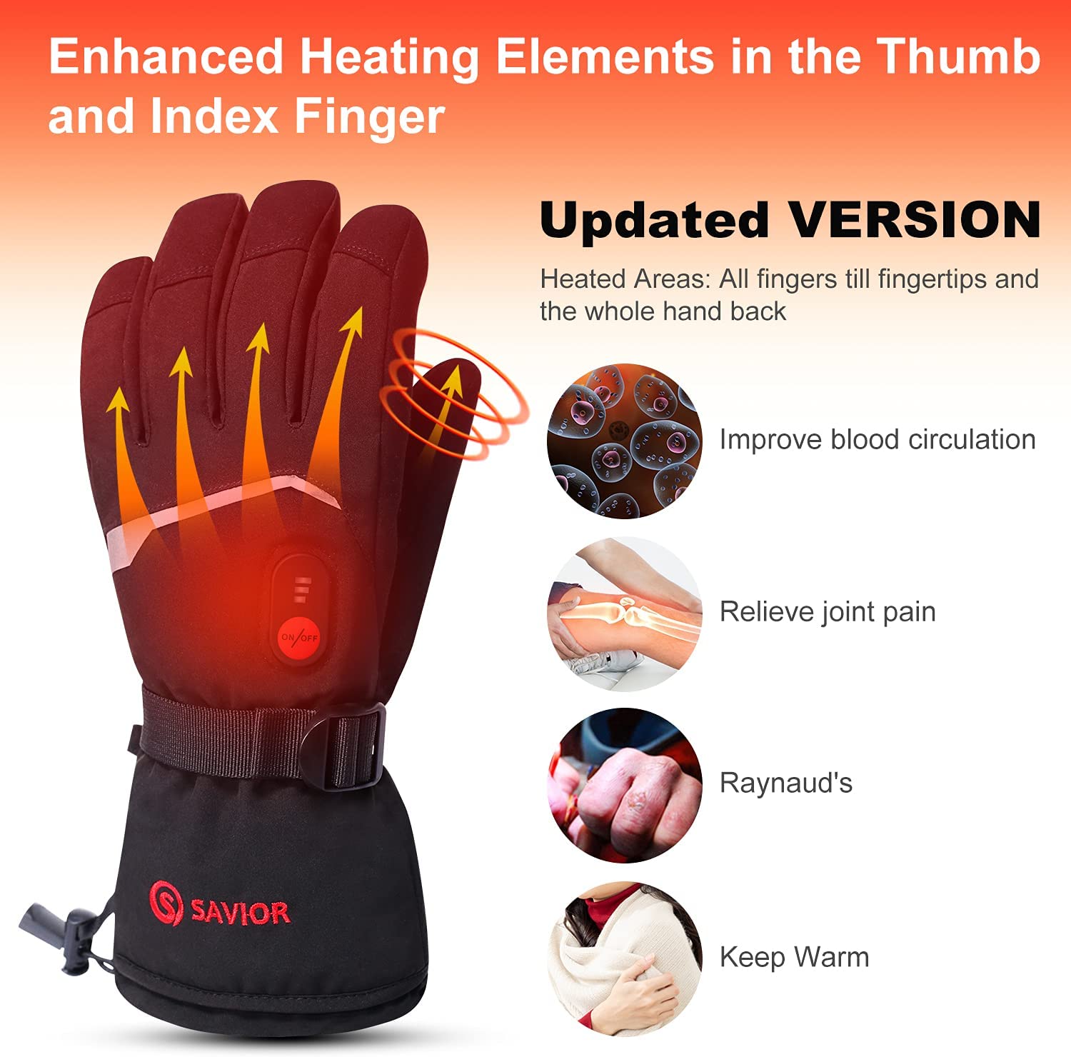 SNOW DEER Guanti riscaldati in - Heated Gloves Electric recensione e prezzo