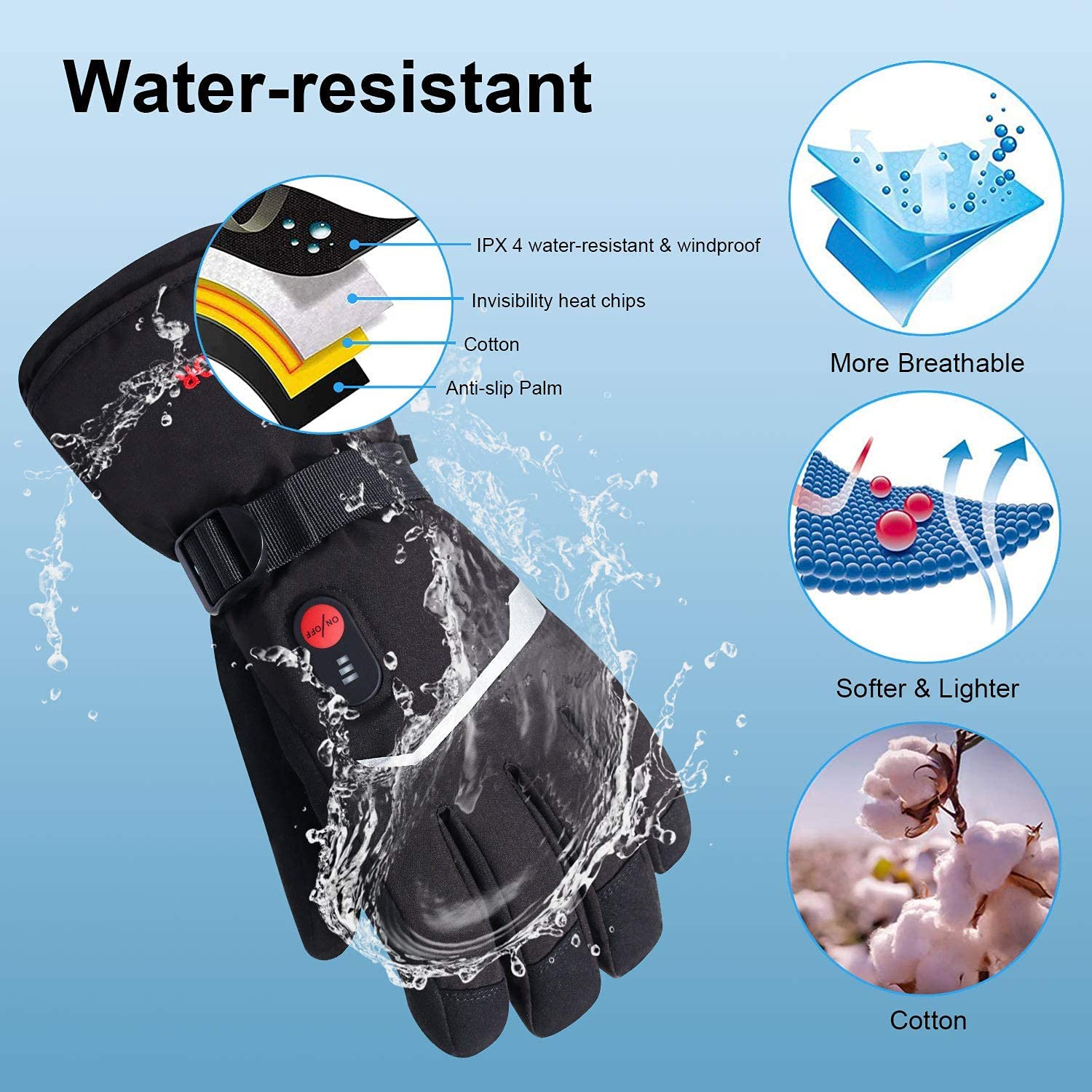 SNOW DEER Guanti riscaldati in - Heated Gloves Electric recensione e prezzo