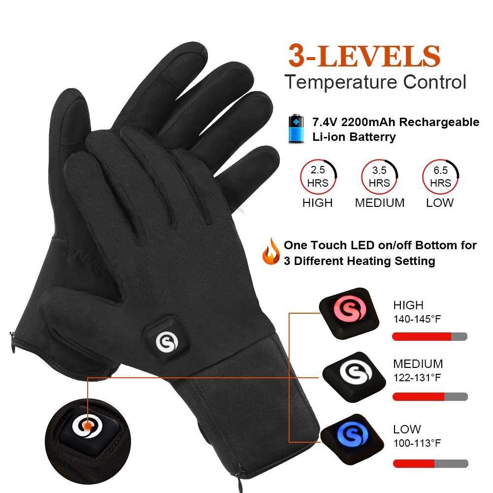 Guanti riscaldati elettrici in - Heated Gloves Electric recensione e prezzo