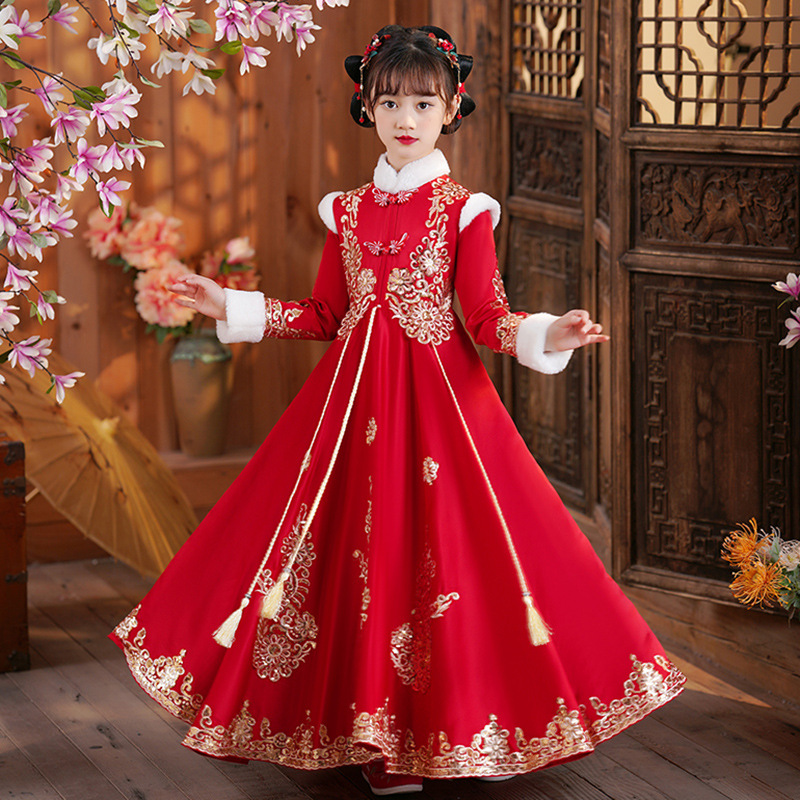 Ragazze rosso cinese nuovo ann - Winter Clothing For Kids recensione e prezzo