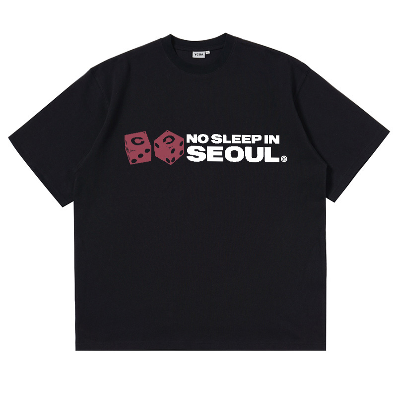 T-shirt da uomo in cotone over - Winter Clothing Aesthetic recensione e prezzo