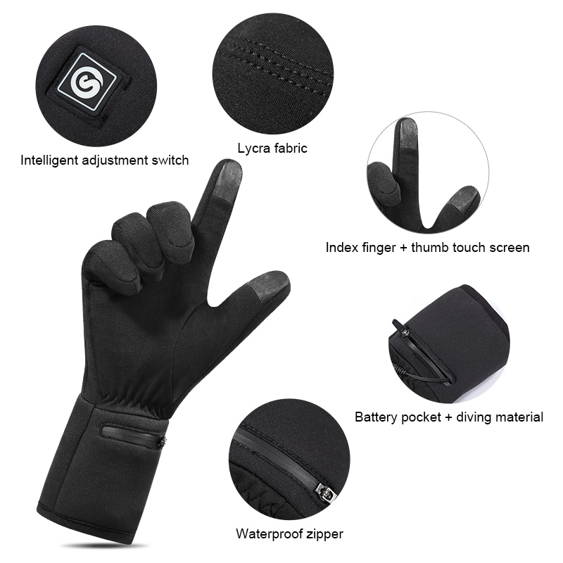 Guanti riscaldati con fodera e - Heated Gloves Electric recensione e prezzo